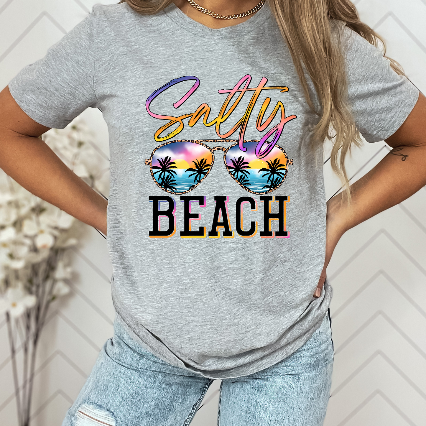 Salty Beach Graphic Tee