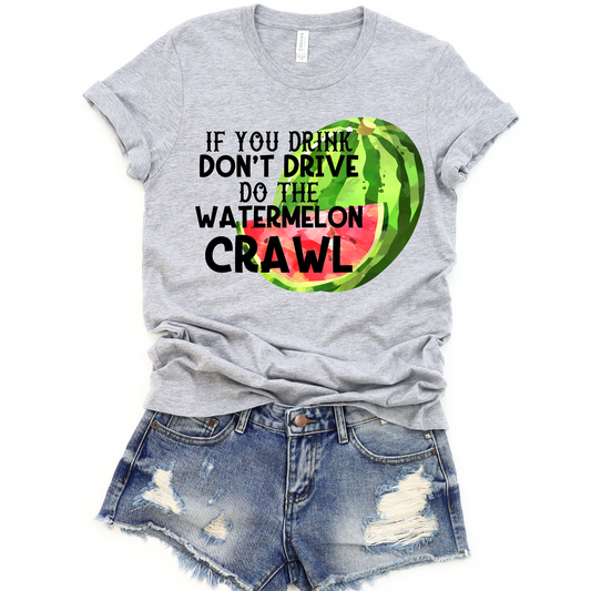 Watermelon Crawl Graphic Tee