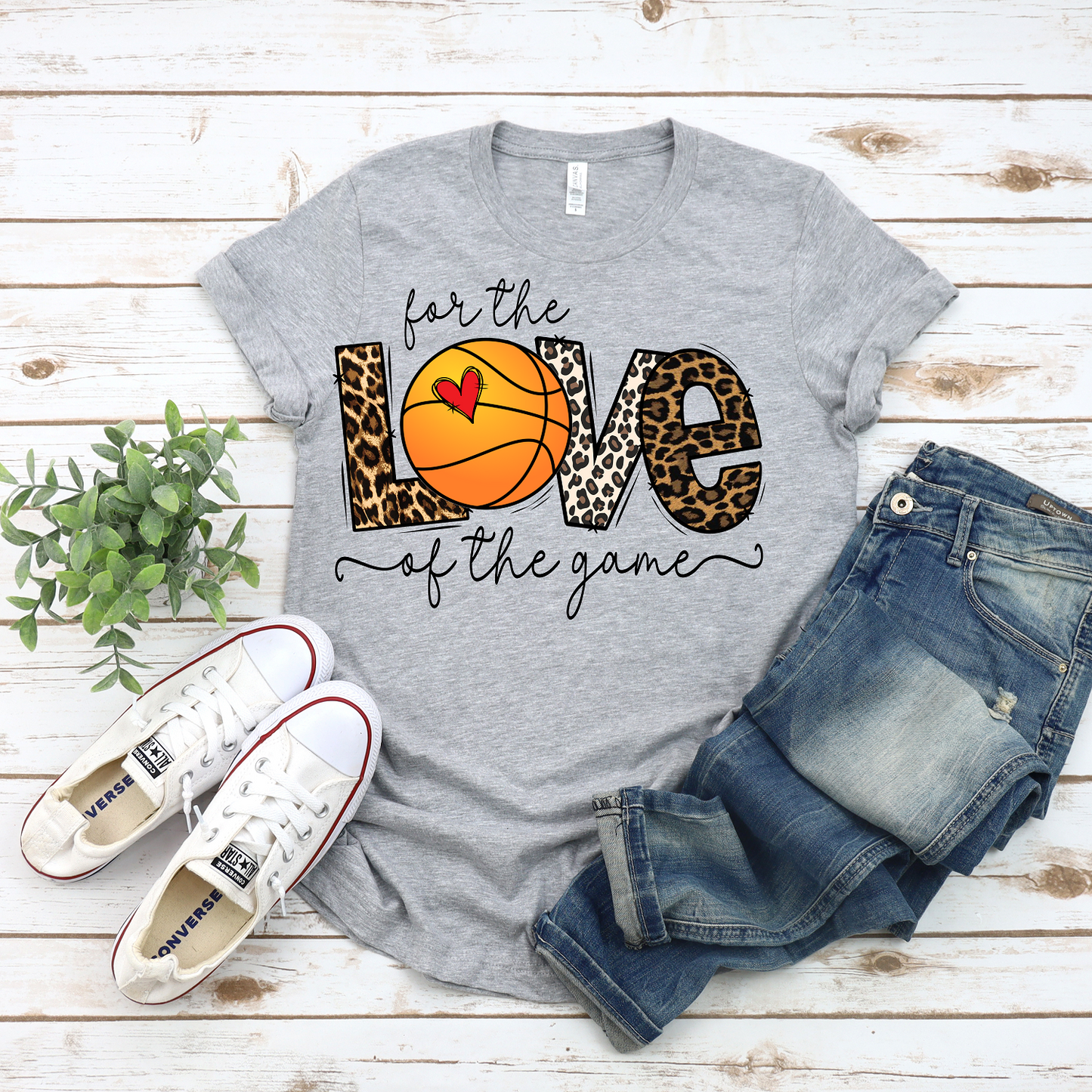 Love of the Game Basketball Graphic Tee