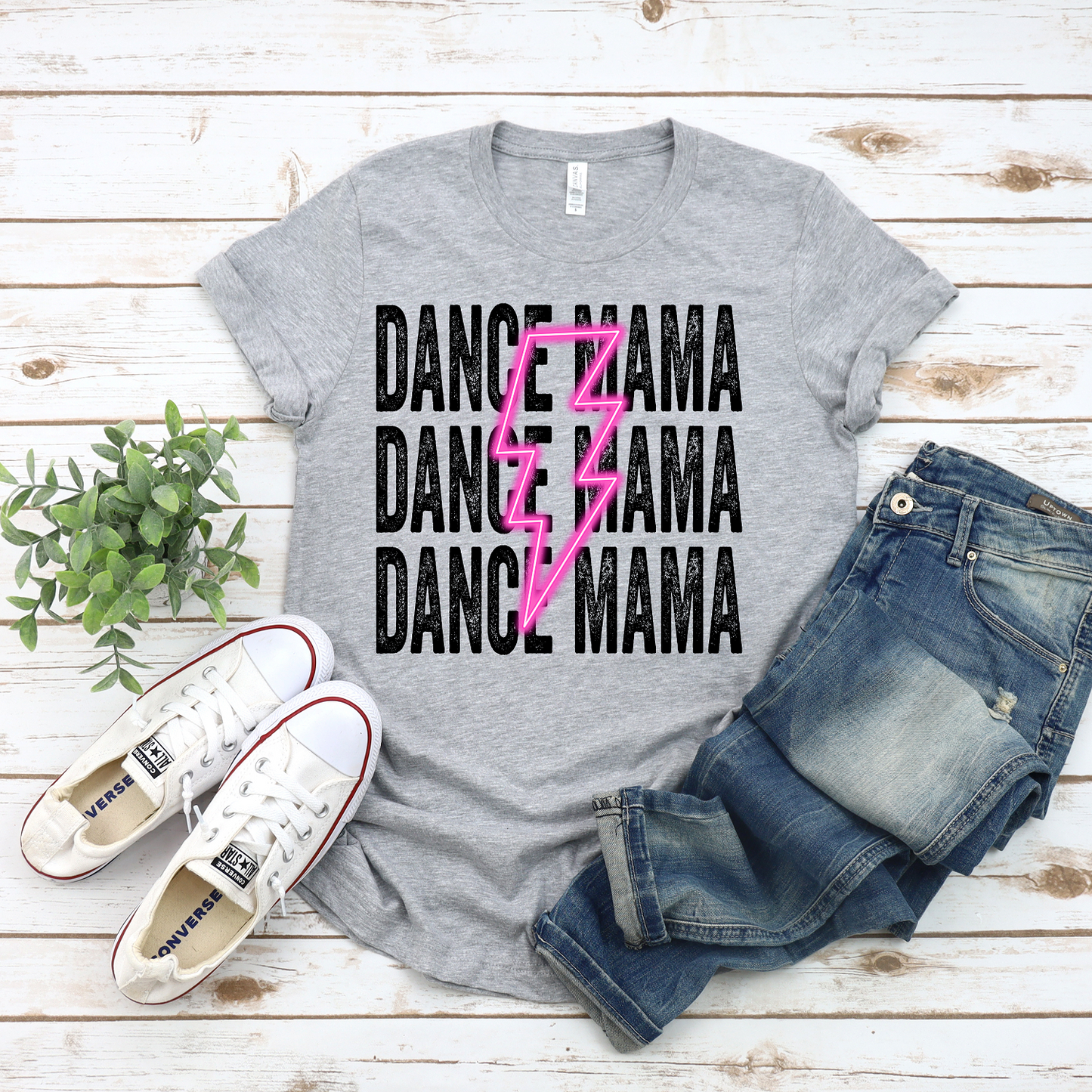 Dance MAMA Lightning Bolt Graphic Tee