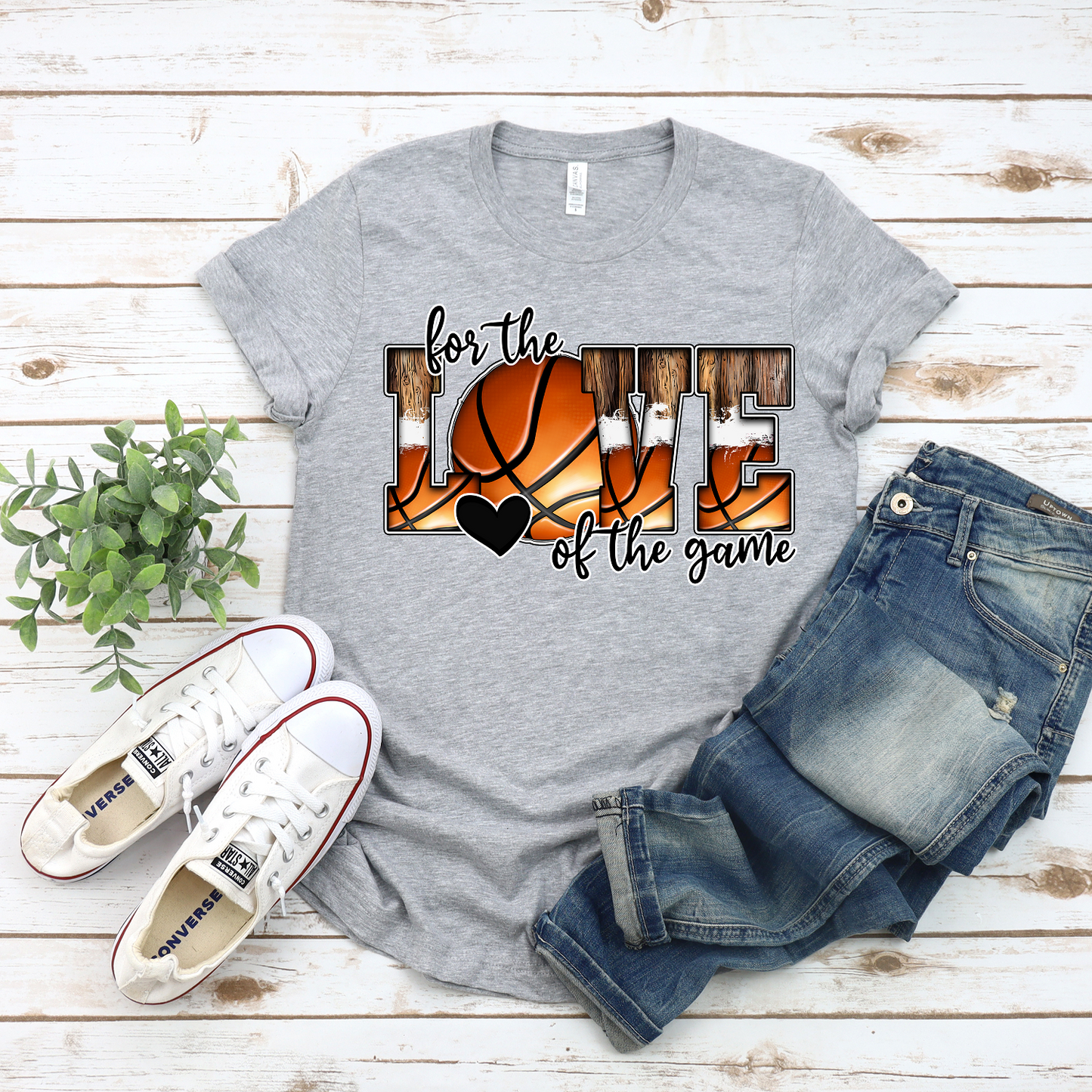 LOVE Basketball Graphic Tee