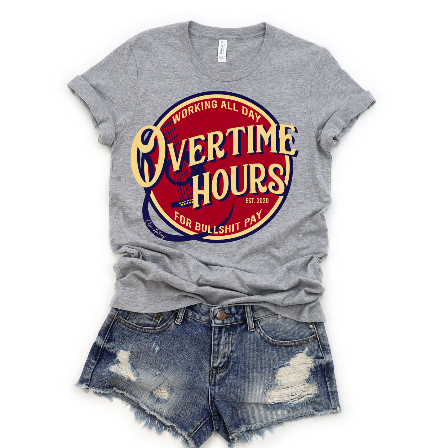 Overtime Hours Graphic Tee