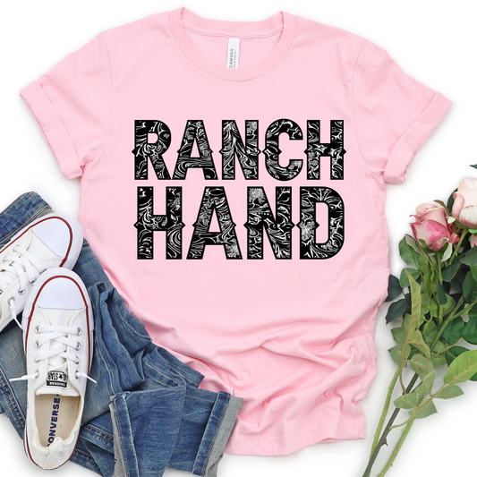 Ranch Hand Pink Graphic Tee