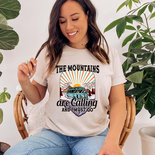 Mountains Are Calling Graphic Tee
