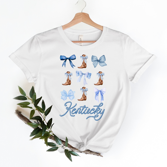 Kentucky Cowgirl Bows Graphic Tee