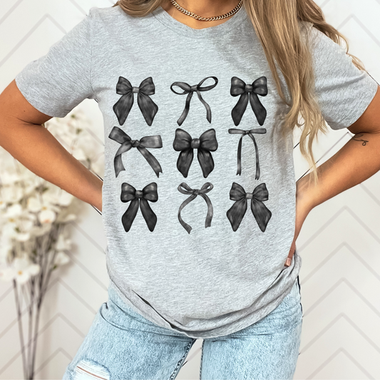 Black Bows Graphic Tee