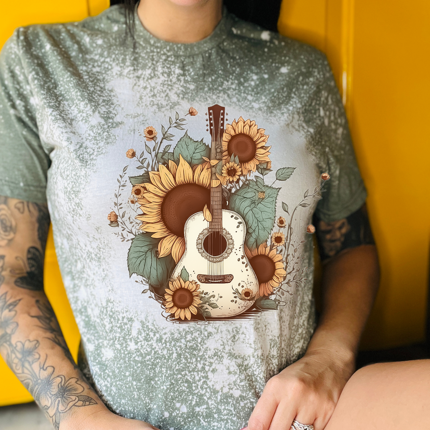 Sunflowers & Guitar