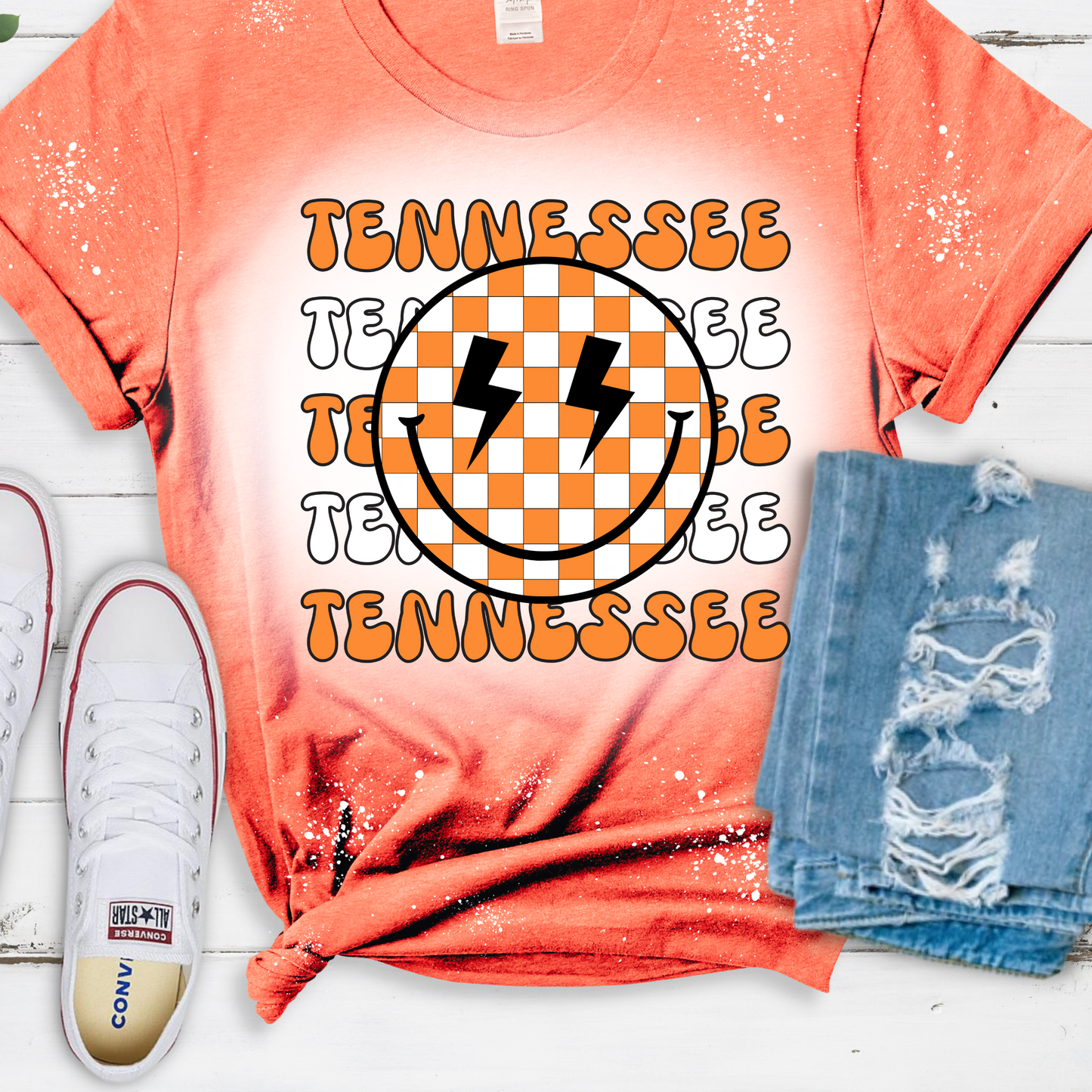 Tennessee Checkered Smiley