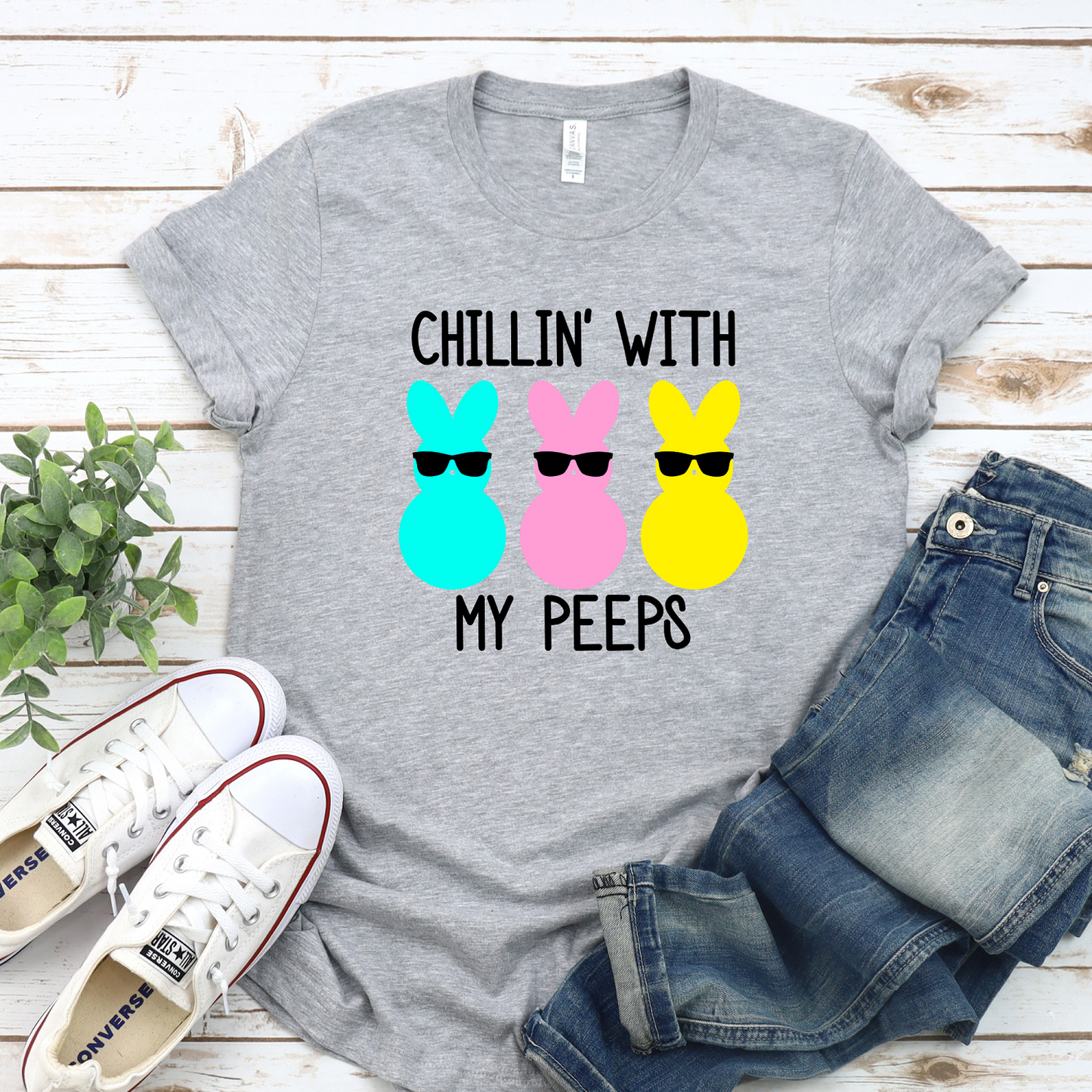 Chillin with my Peeps Graphic Tee