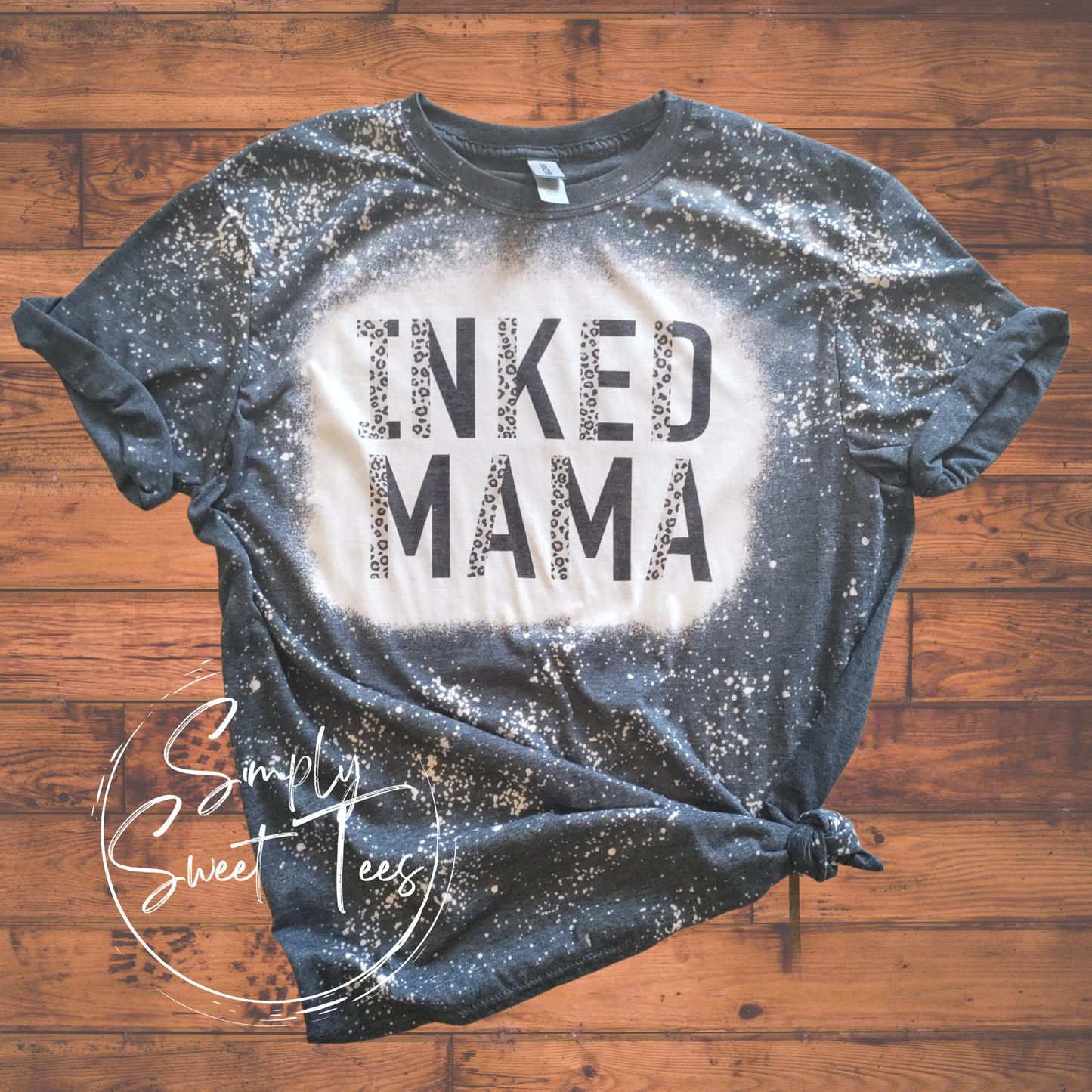 Inked Mama Leopard Bleached