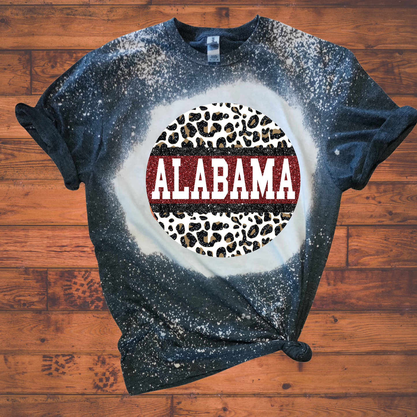 Alabama State Bleached Tee