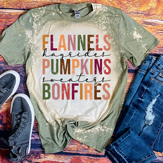Flannels Pumpkins Hayrides
