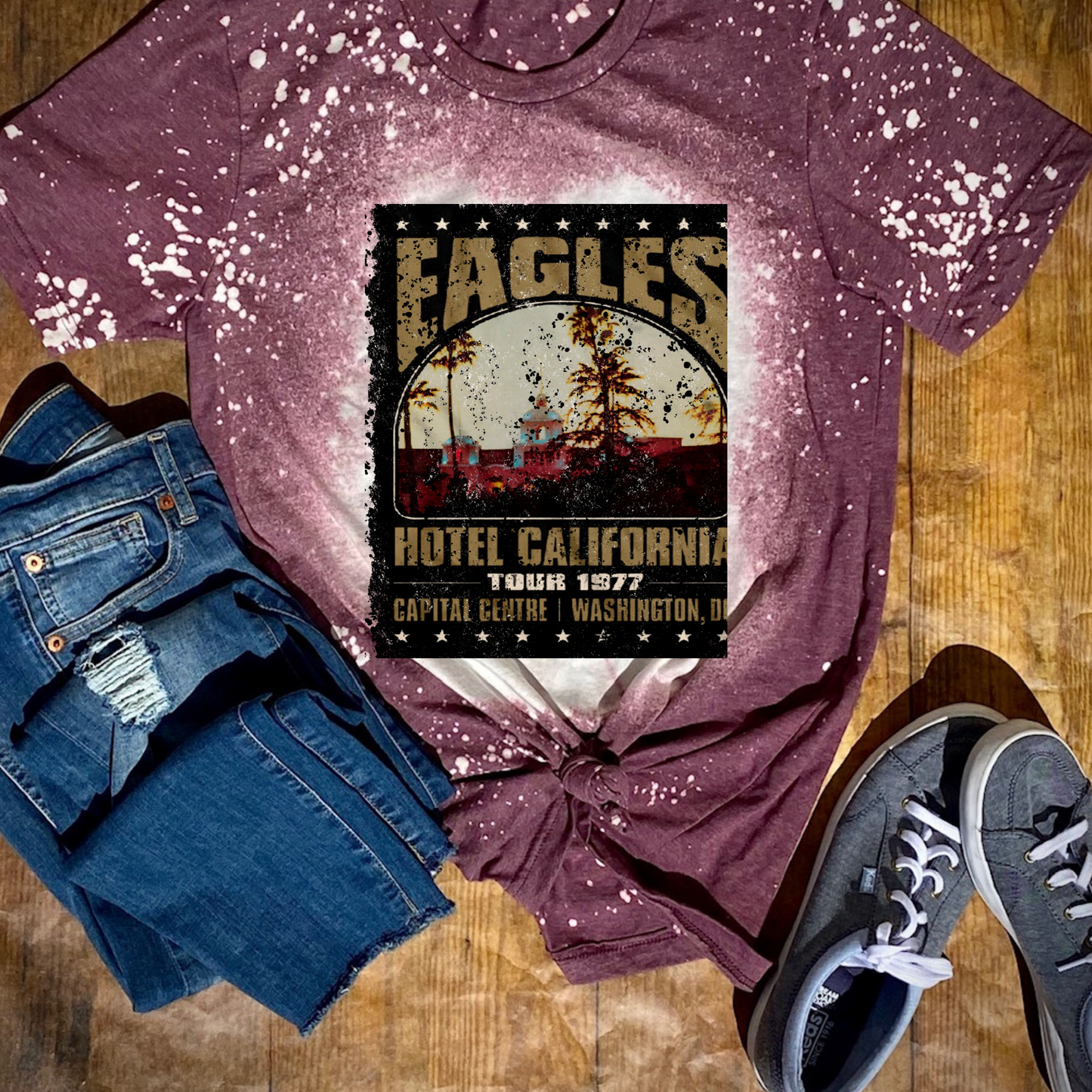 The Eagles Bleached Tee
